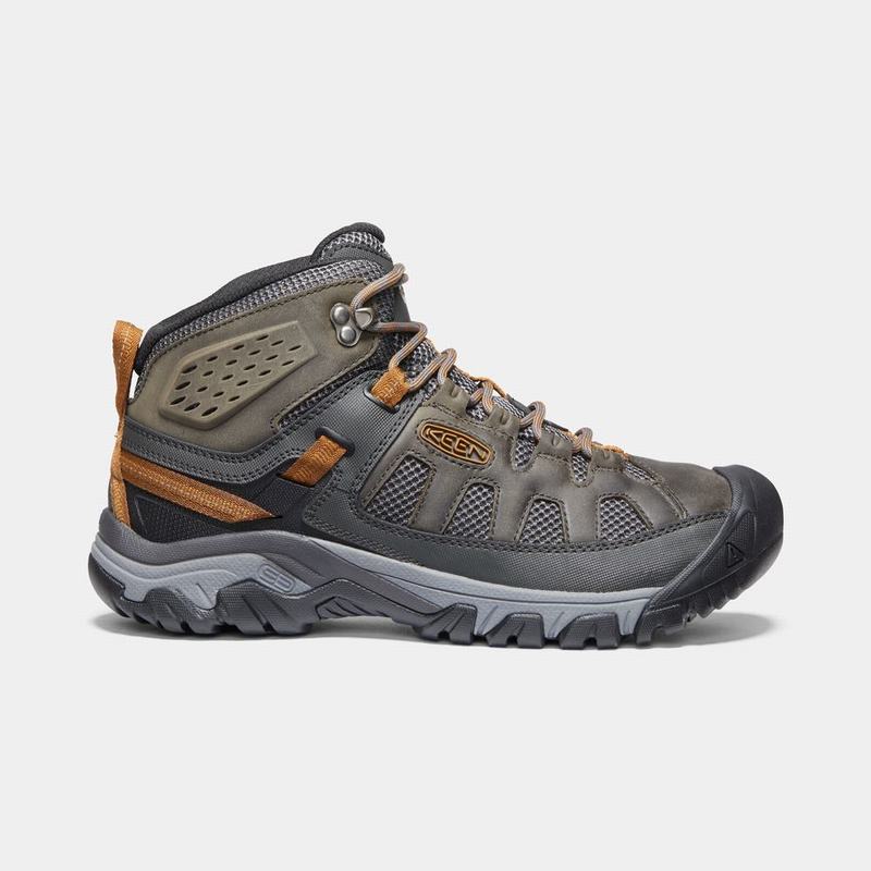 Keen ブーツ | キーンターギーベントミッド トレッキング シューズ メンズ 暗オリーブ | 069538-ZCT